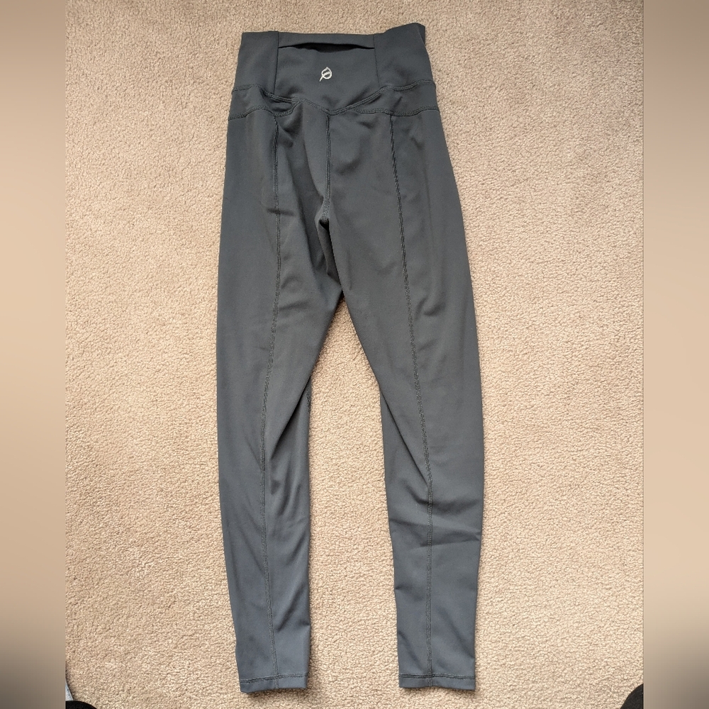 P'tula Charcoal High-Waisted Leggings - Picture 3 of 5